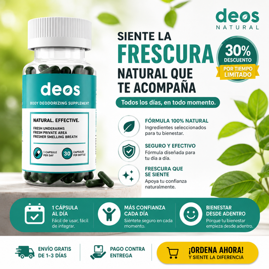 Deos (ORIGINAL) Adiós al mal olor.